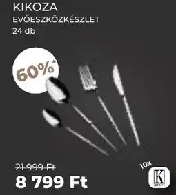 PRIVÁT Kikoza evőeszközkészlet ajánlat