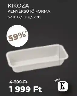 PRIVÁT Kikoza kenyérsütő forma ajánlat