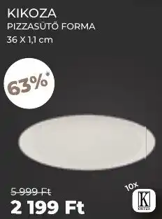 PRIVÁT Kikoza pizzasütő forma ajánlat