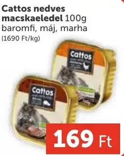PRIVÁT Cattos nedves macskaeledel ajánlat