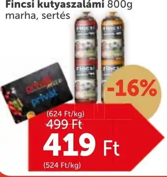 PRIVÁT Fincsi kutyaszalámi ajánlat