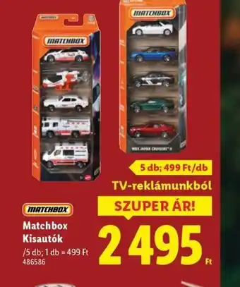 Lidl Matchbox Kisautk ajánlat