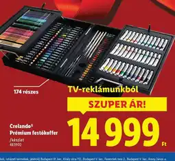 Lidl Crelado® Prémium festőkoffer ajánlat
