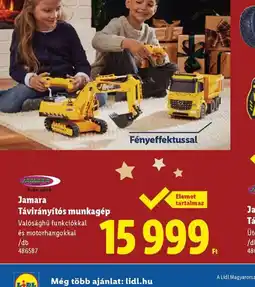 Lidl Jamara Távirányíts munkagép ajánlat