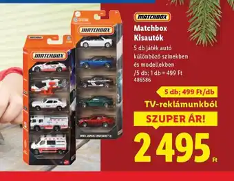 Lidl Matchbox Kisautk ajánlat