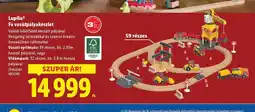 Lidl Lupilu Fa vasútpályakészlet ajánlat