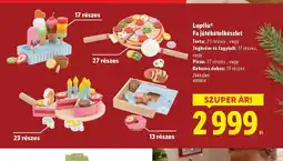 Lidl Lupilu Fa játékkötélkészlet ajánlat