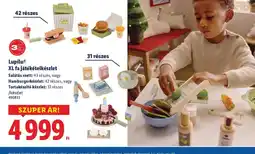 Lidl Lupilu XL fa játékkészlet ajánlat