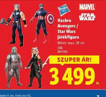 Lidl Hasbro Avengers / Star Wars játékfigura ajánlat