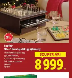 Lidl Lupilu 10 az 1-ben fajáték-gyűjtemény ajánlat
