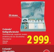Lidl Crelando Kalligráfia készlet ajánlat