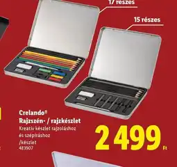 Lidl Crelando® Rajzszén- / rajzkészlet ajánlat