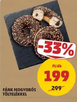 PENNY Fánk mogyorós töltelékkel ajánlat