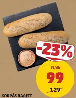 PENNY Korpás bagett ajánlat