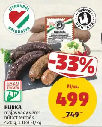 PENNY Hurka ajánlat