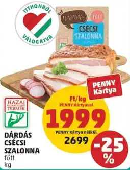 PENNY Dárdás csécsi szalonna ajánlat