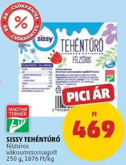 PENNY Sissy tehéntúró ajánlat