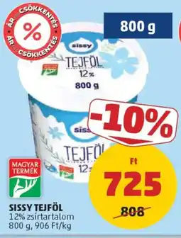 PENNY Sissy tejföl 12% ajánlat
