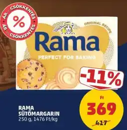 PENNY Rama sütőmargarin ajánlat