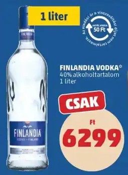 PENNY Finlandia vodka ajánlat