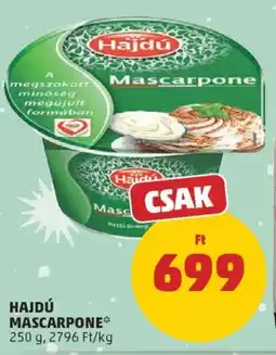 PENNY Hajdú mascarpone ajánlat