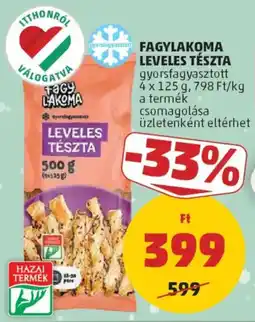 PENNY Fagylakoma leveles tészta ajánlat