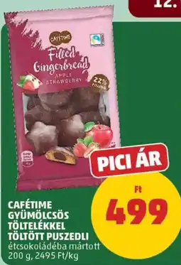 PENNY Cafétime Gyümölcsös töltelékkel töltött puszedli ajánlat