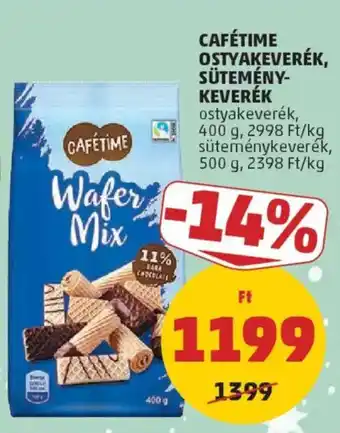 PENNY Cafétime ostyakeverék, sütemény-keverék ajánlat