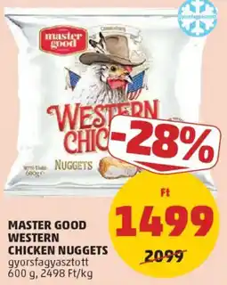 PENNY Master Good Western chicken nuggets ajánlat