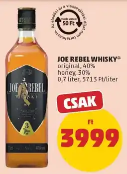 PENNY Joe Rebel Whisky ajánlat