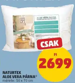 PENNY Naturtex Aloe Vera párna ajánlat
