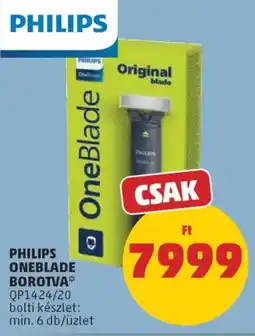 PENNY Philips OneBlade borotva ajánlat