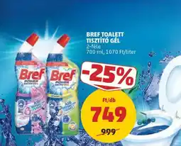 PENNY Bref toalett tisztító gél ajánlat