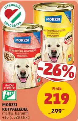 PENNY Morzsi kutyaeledel ajánlat