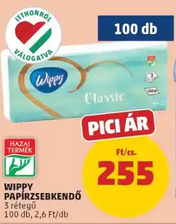PENNY Wippy papírzsebkendő ajánlat