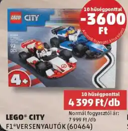 PENNY Lego City F1 versenyautók (60464) ajánlat