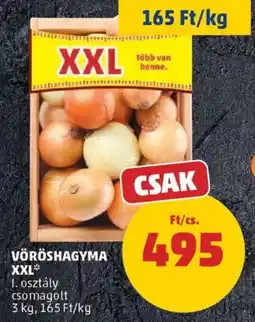PENNY Vöröshagyma XXL ajánlat