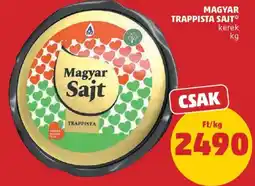 PENNY Magyar trappista sajt ajánlat