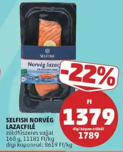PENNY Selfish norvég lazacfilé ajánlat