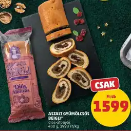 PENNY Aszalt gyümölcsös beigli ajánlat