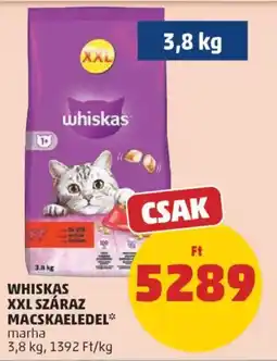 PENNY Whiskas XXL száraz macskaeledel ajánlat