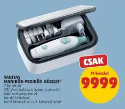PENNY Sanitas manikűr-pedikűr készlet ajánlat