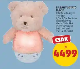 PENNY Babanyugtató maci ajánlat