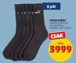 PENNY Puma zokni ajánlat