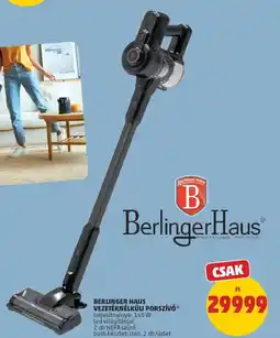 PENNY BerlingerHaus vezetéknélküli porszívó ajánlat
