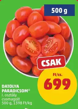 PENNY Datolya paradicsom ajánlat