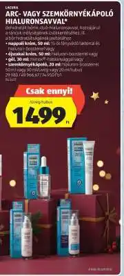 ALDI Lacura Arc- vagy Szemkörnyékápoló Hialuronsavval ajánlat