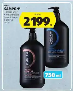 ALDI SYOSS Sampon ajánlat