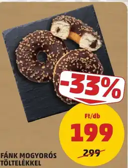 PENNY Fánk mogyorós töltelékkel ajánlat