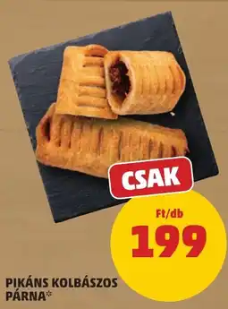 PENNY Pikáns kolbászos párna ajánlat